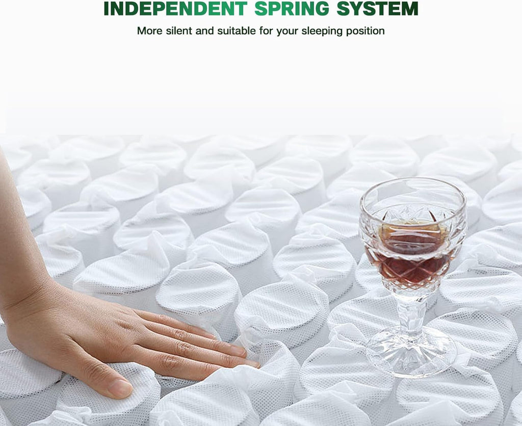 Comfortable 10 Inch Full Hybrid Mattress for Restful Sleep