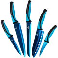 Kitchen Knife Set - Titanium Coated Blades