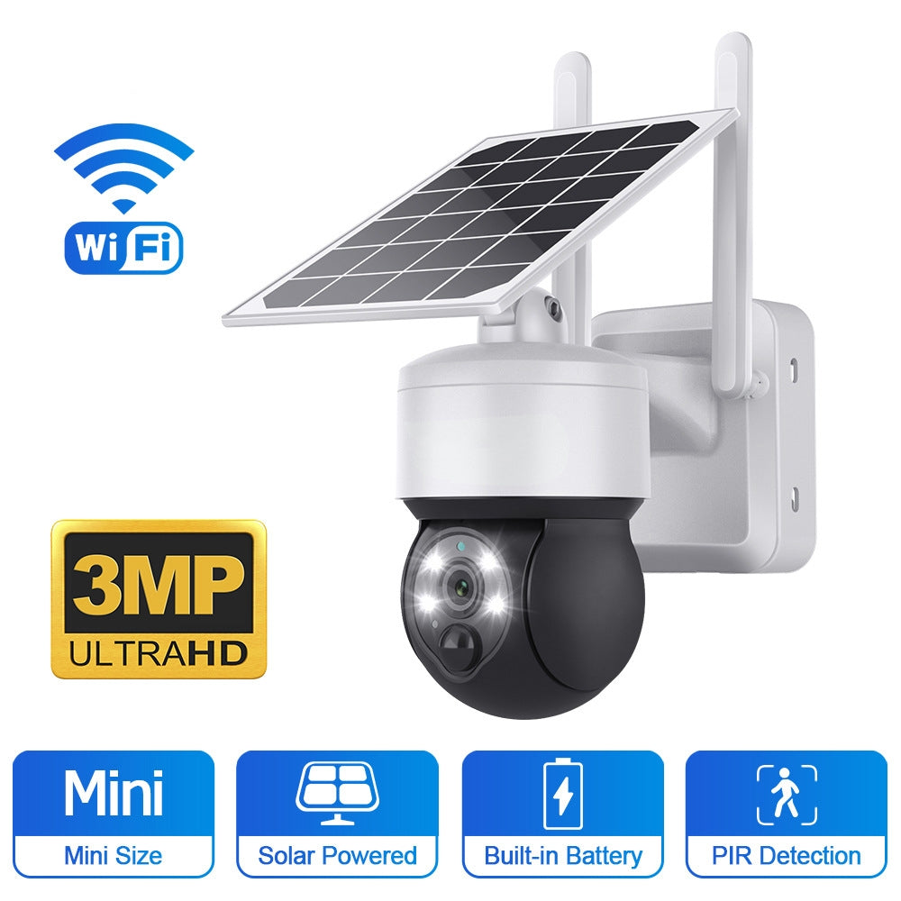 Solar-Powered 4G Wireless Outdoor Security Camera