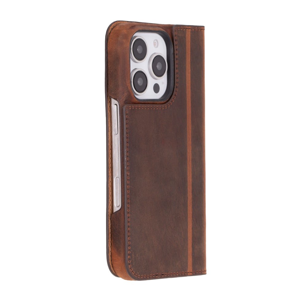 Decatur Leather iPhone 16 Pro Max Folio Case