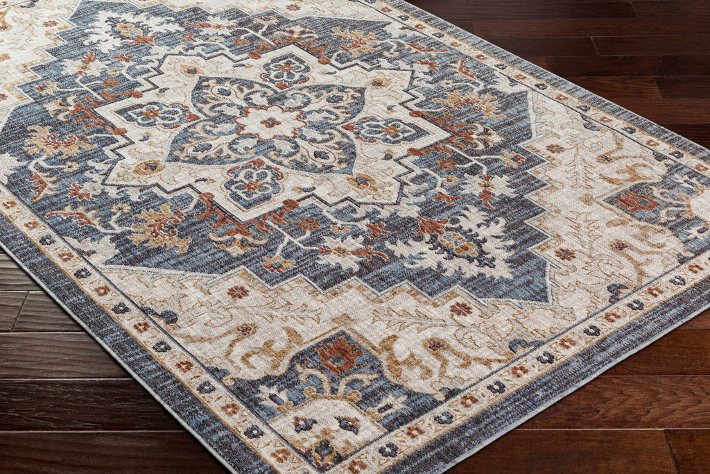 Lewa Blue Area Rug - Clearance